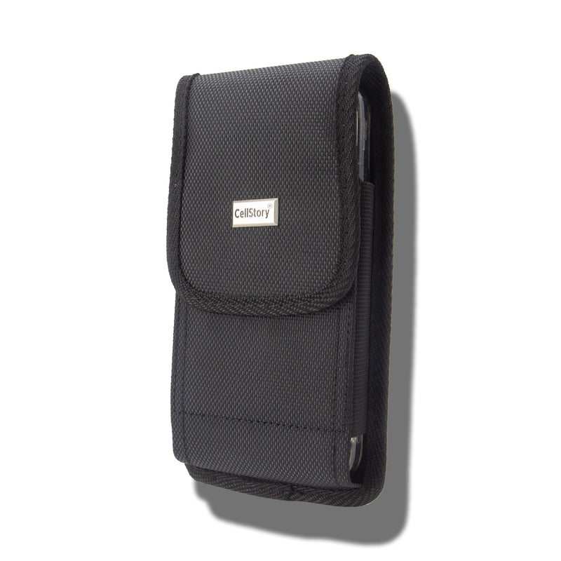 Cellstory Canvas Pouch Holster Vertical Velcro Closure Belt Clip 6.0"