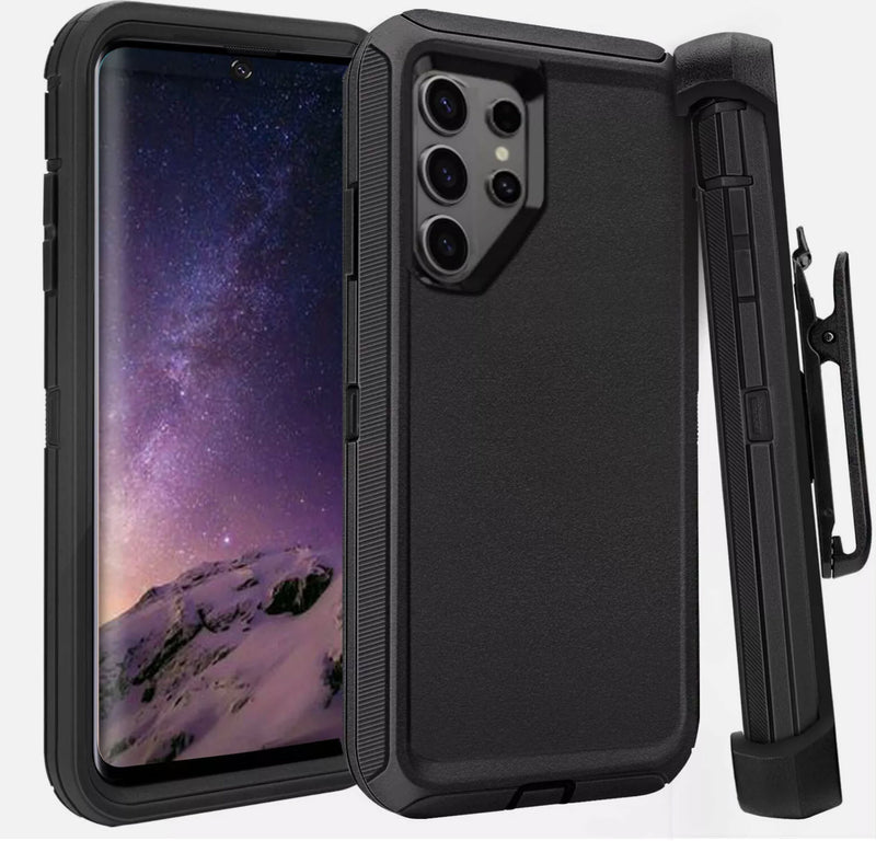 Rugged Shockproof Case for Samsung Galaxy S23 FE Clip Heavy Duty