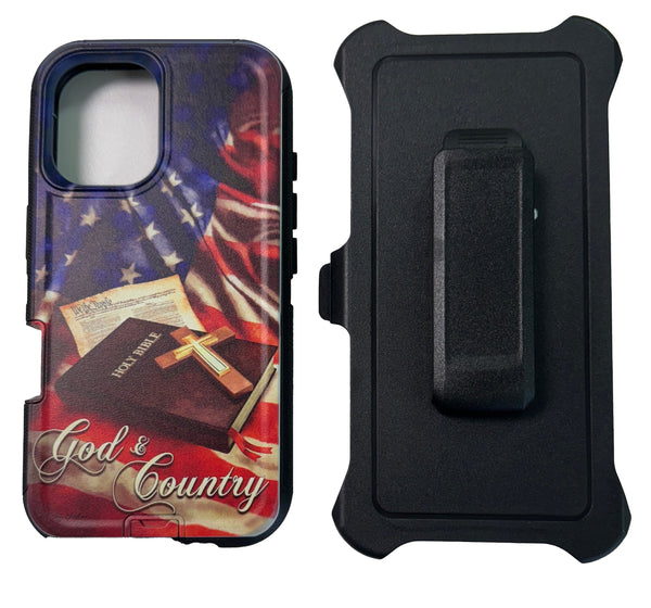 Shockproof Case for Apple iPhone 16 Cover Clip Heavy Duty