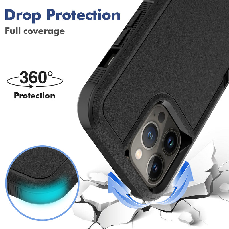 Shockproof Tough Hybrid Case for Apple iPhone 16 Pro Max Cover