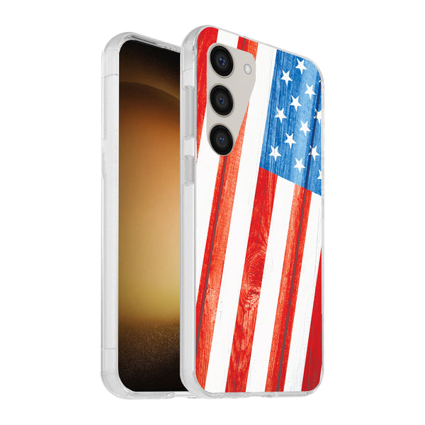 Printed Hard Shockproof Case Cover for Samsung S23 Plus 5G