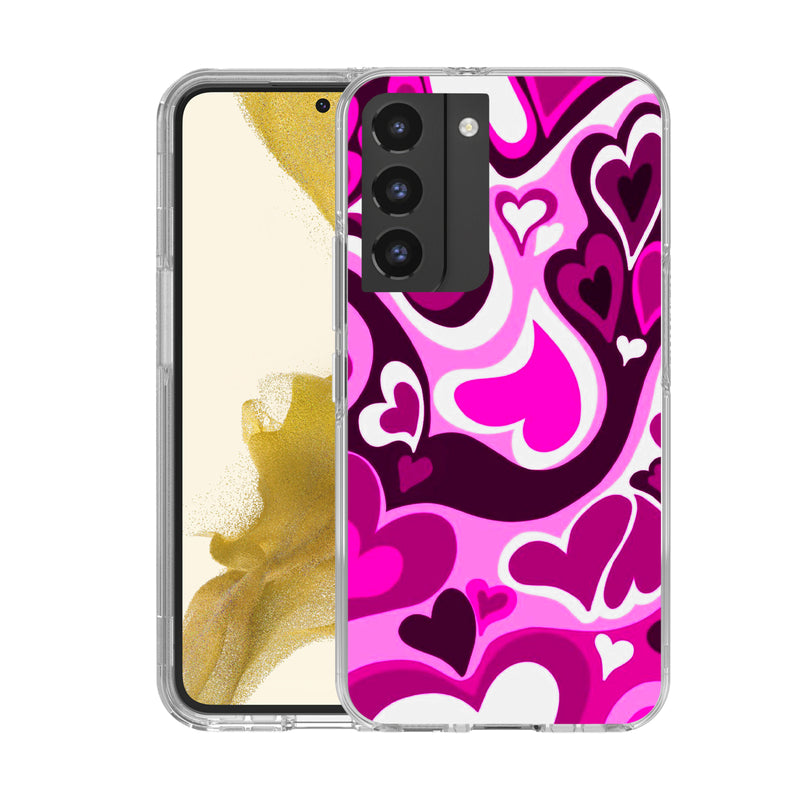 Printed Hard Shockproof Case Cover for Samsung S22 Plus