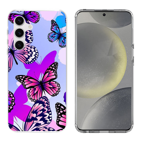 Printed Hard Acrylic 2.0mm Thick Shockproof Case for Samsung S24 Plus