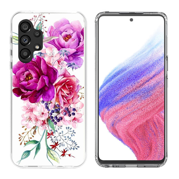 Heavy Duty Clear Hard Shockproof Case Cover for Samsung A53 5G