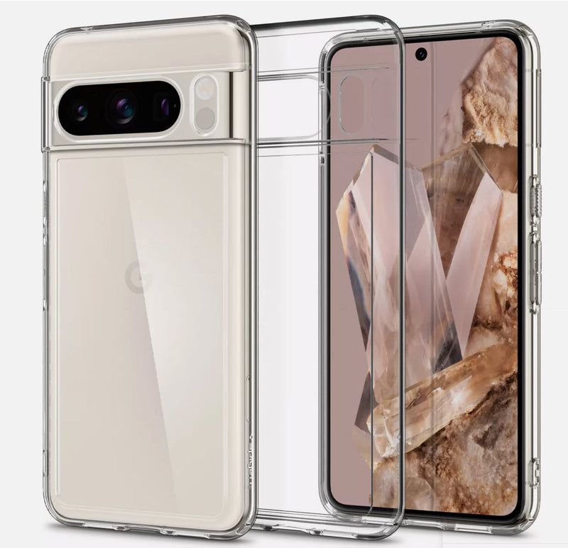 Clear Hard Shockproof Case Cover for Google Pixel 8