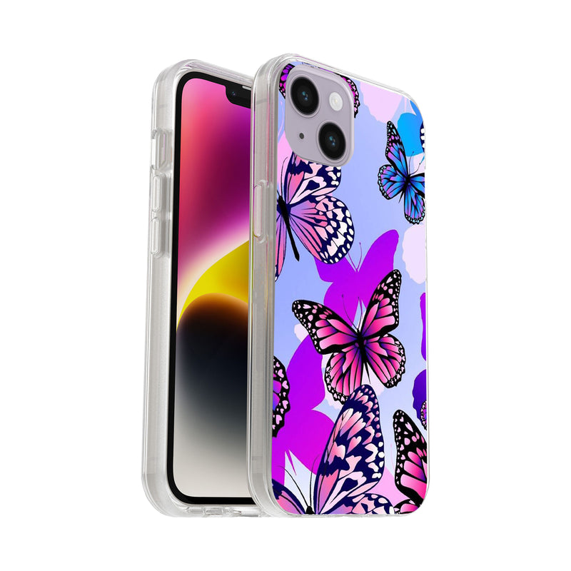 Printed Hard Acrylic Shockproof Antiscratch Case Cover for Apple iphone 14