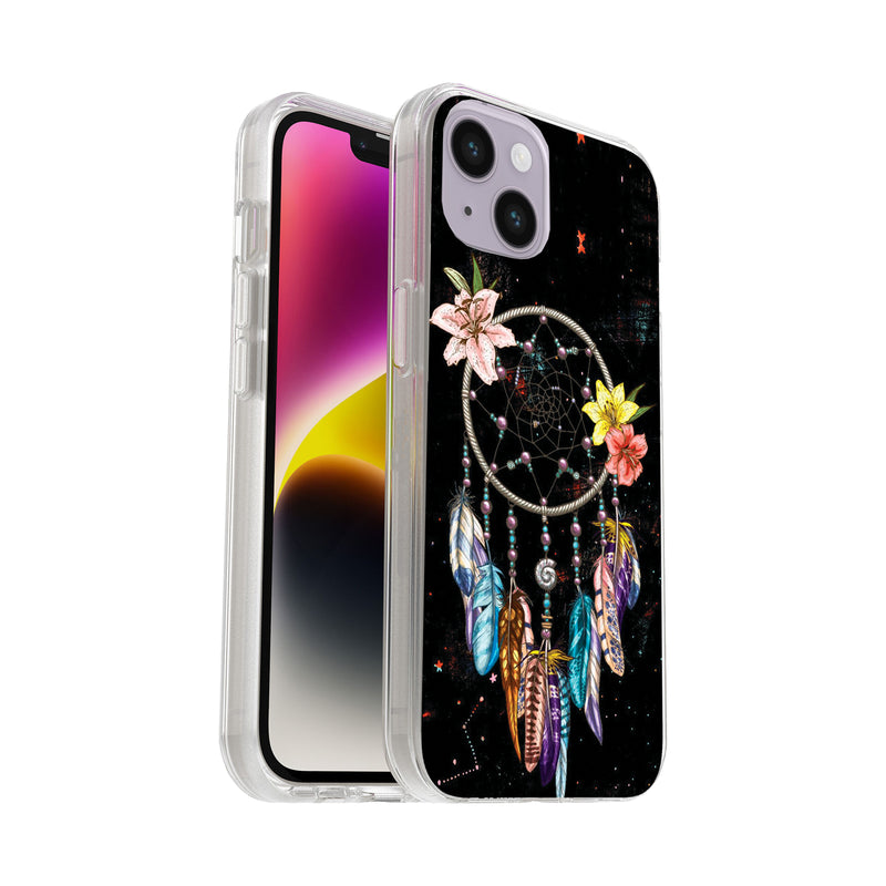 Printed Hard Acrylic Shockproof Antiscratch Case Cover for Apple iphone 14 Plus