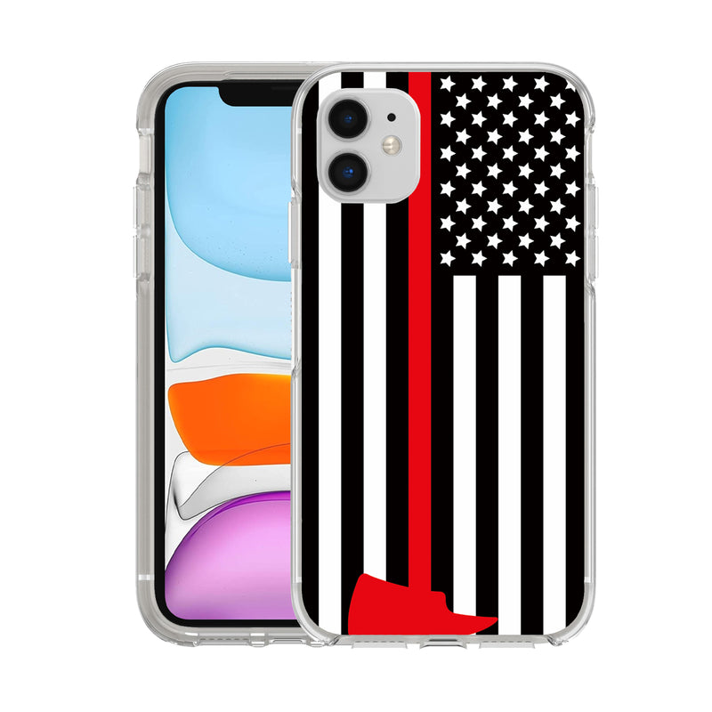 Printed Hard Acrylic Shockproof Antiscratch Case Cover for Apple iphone 11 6.1"