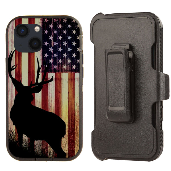 Shockproof Case for Apple iPhone 16 Cover Clip Rugged Heavy Duty