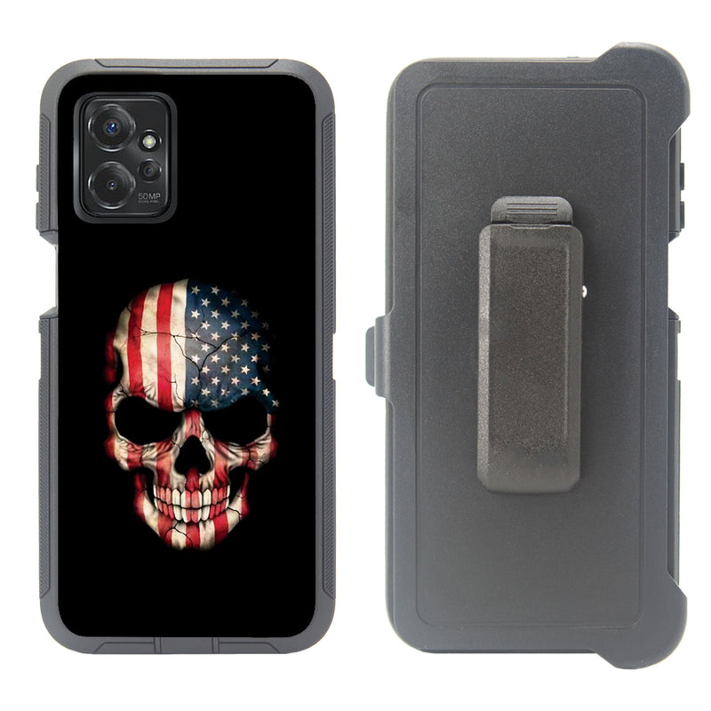 Shockproof Case for Motorola Moto G Pure (2023) G Power (2023) Clip Rugged Heavy