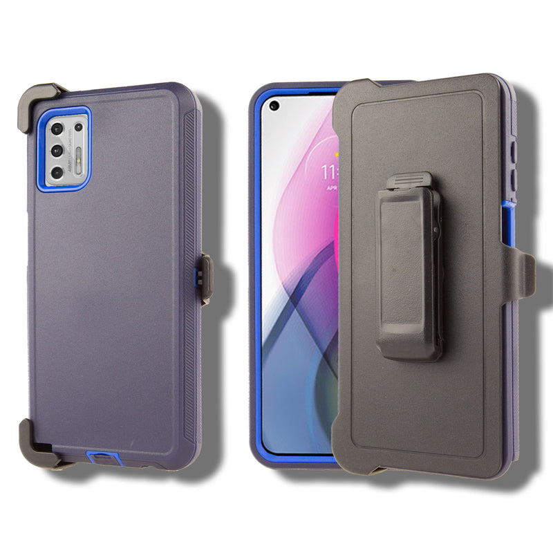 Rugged Shockproof Case for Motorola Moto G 5G (2024)/ G Play 5G (2024) with Clip