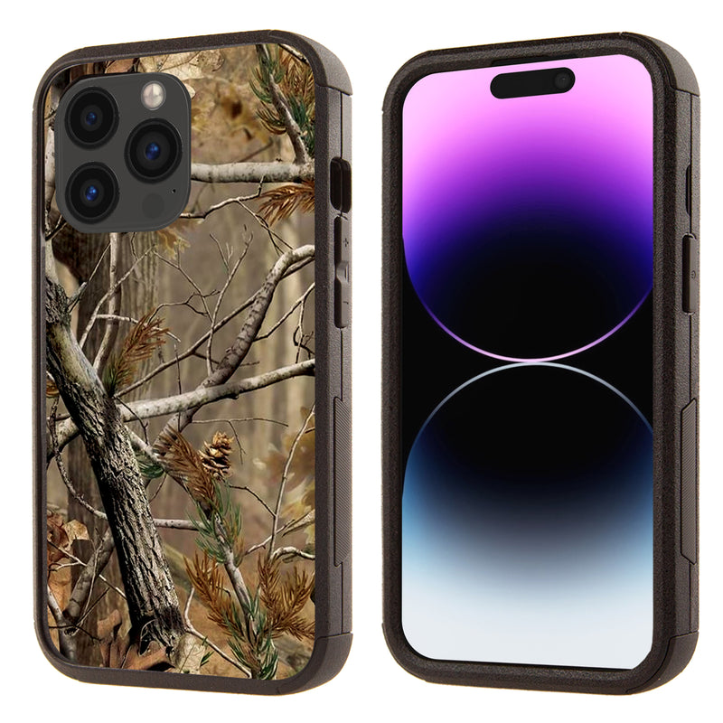 Printed Shockproof Tough Hybrid Case for Apple iPhone 16 Pro