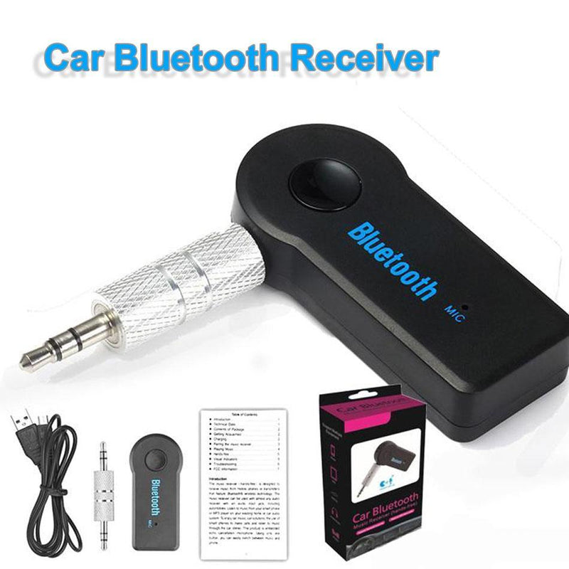 3.5mm Bluetooth Car Kit BT350  Wireless FM Transmitter AUX Audio Music Receiver Adapter