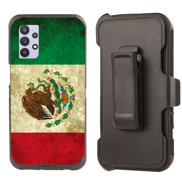 Shockproof Case for Samsung Galaxy A32 5G Mexico Flag